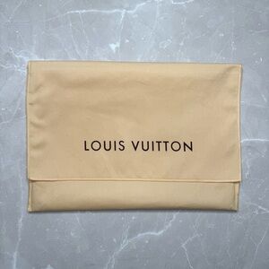 Louis Vuitton Tan Small Purse Dust Cover Luxury Designer Bag Protection